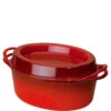 Le Creuset BRÄTER DOUFEU OVAL 32 CM KIRSCHROT -Köstliche Küche 0024147042938 1