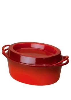 Le Creuset BRÄTER DOUFEU OVAL 32 CM KIRSCHROT