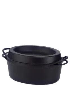 Le Creuset BRÄTER DOUFEU OVAL 32 CM SCHWARZ
