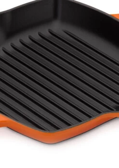 Le Creuset GRILLPFANNE QUADRATISCH SIG 26 CM OFENROT -Köstliche Küche 0024147232728 2