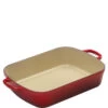 Le Creuset BRATREINE SIG 37 X 29 CM KIRSCHROT 2 Le Creuset BRATREINE SIG 37 X 29 CM KIRSCHROT -Köstliche Küche 0024147233633 1