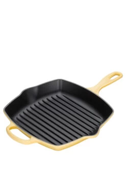 Le Creuset GRILLPFANNE QUADRATISCH SIG 26 CM CITRUS