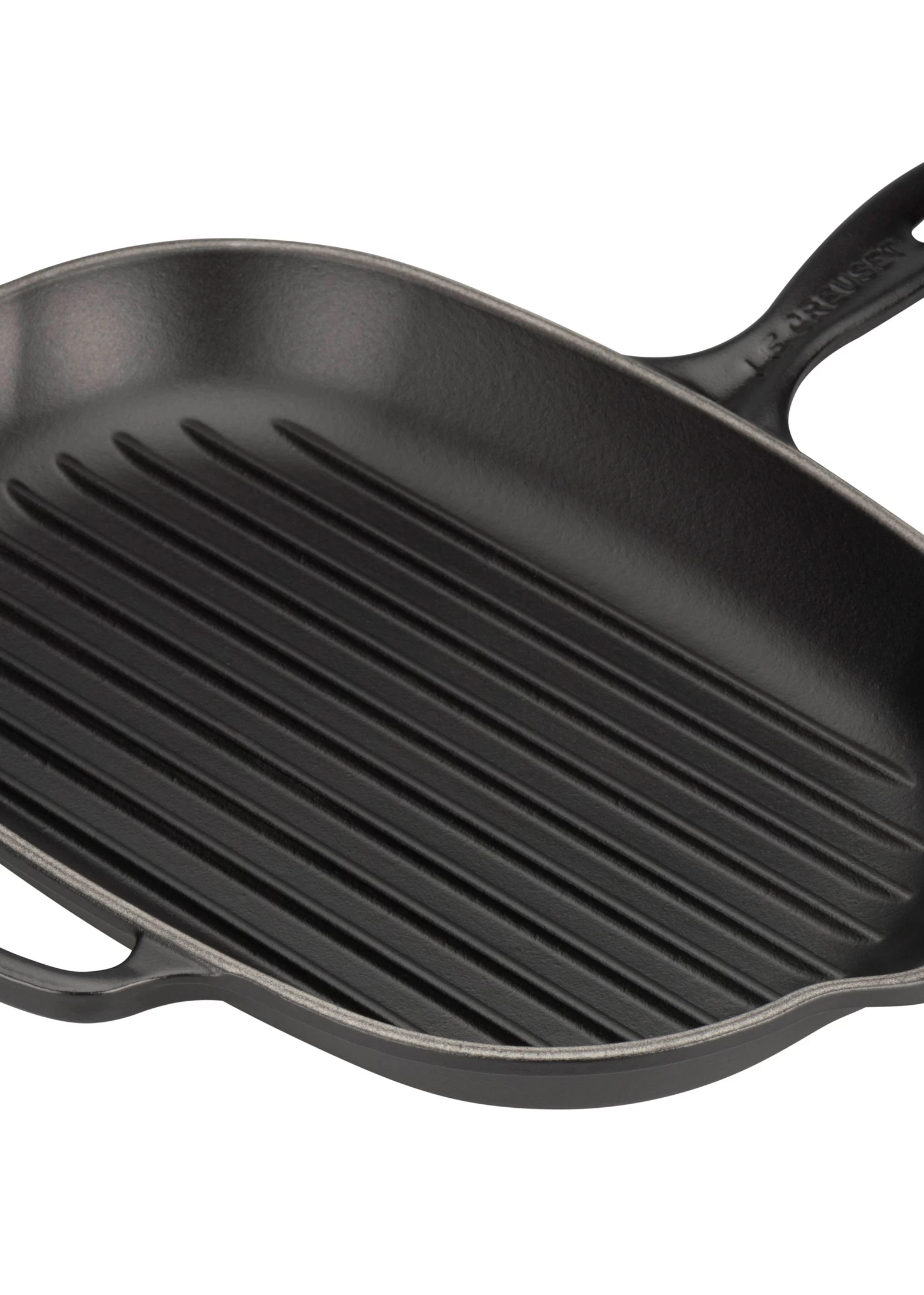 Le Creuset GRILLPFANNE OVAL SIG 32 CM SCHWARZ 4 Le Creuset GRILLPFANNE OVAL SIG 32 CM SCHWARZ – Bild 2