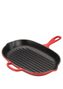 Le Creuset GRILLPFANNE OVAL SIG 32 CM KIRSCHROT