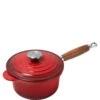Le Creuset PROFITOPF MIT HOLZGRIFF 18 CM KIRSCHROT -Köstliche Küche 0024147257592 1