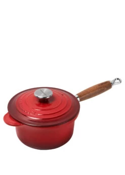 Le Creuset PROFITOPF MIT HOLZGRIFF 18 CM KIRSCHROT