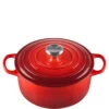 Le Creuset BRÄTER RUND SIG 24 CM KIRSCHROT -Köstliche Küche 0024147259770 1