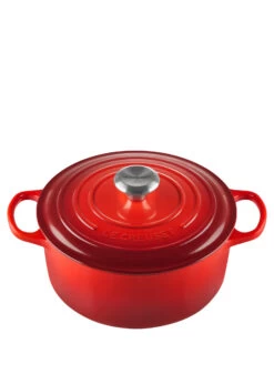 Le Creuset BRÄTER RUND SIG 24 CM KIRSCHROT