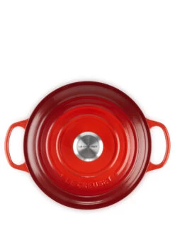 Le Creuset BRÄTER RUND SIG 24 CM KIRSCHROT -Köstliche Küche 0024147259770 3