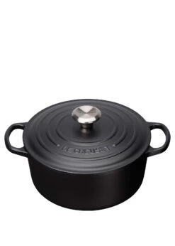 Le Creuset BRÄTER RUND SIG 22 CM SCHWARZ