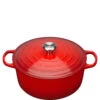 Le Creuset BRÄTER RUND SIG 22 CM KIRSCHROT -Köstliche Küche 0024147260677 1