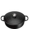 Le Creuset GOURMET-BRÄTER SIG 30 CM SCHWARZ