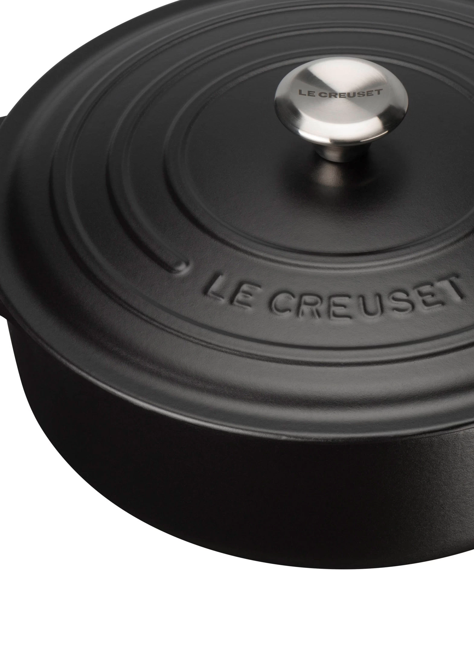 Le Creuset GOURMET-BRÄTER SIG 30 CM SCHWARZ 4 Le Creuset GOURMET-BRÄTER SIG 30 CM SCHWARZ – Bild 2