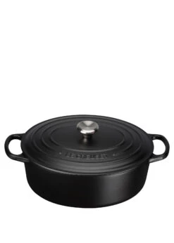 Le Creuset BRÄTER OVAL SIG 27 CM SCHWARZ