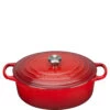 Le Creuset BRÄTER OVAL SIG 27 CM KIRSCHROT -Köstliche Küche 0024147261780 1