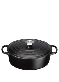 Le Creuset BRÄTER OVAL SIG 29 CM SCHWARZ