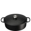 Le Creuset BRÄTER OVAL SIG 31 CM SCHWARZ -Köstliche Küche 0024147263159 1
