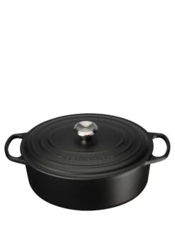Le Creuset BRÄTER OVAL SIG 31 CM SCHWARZ