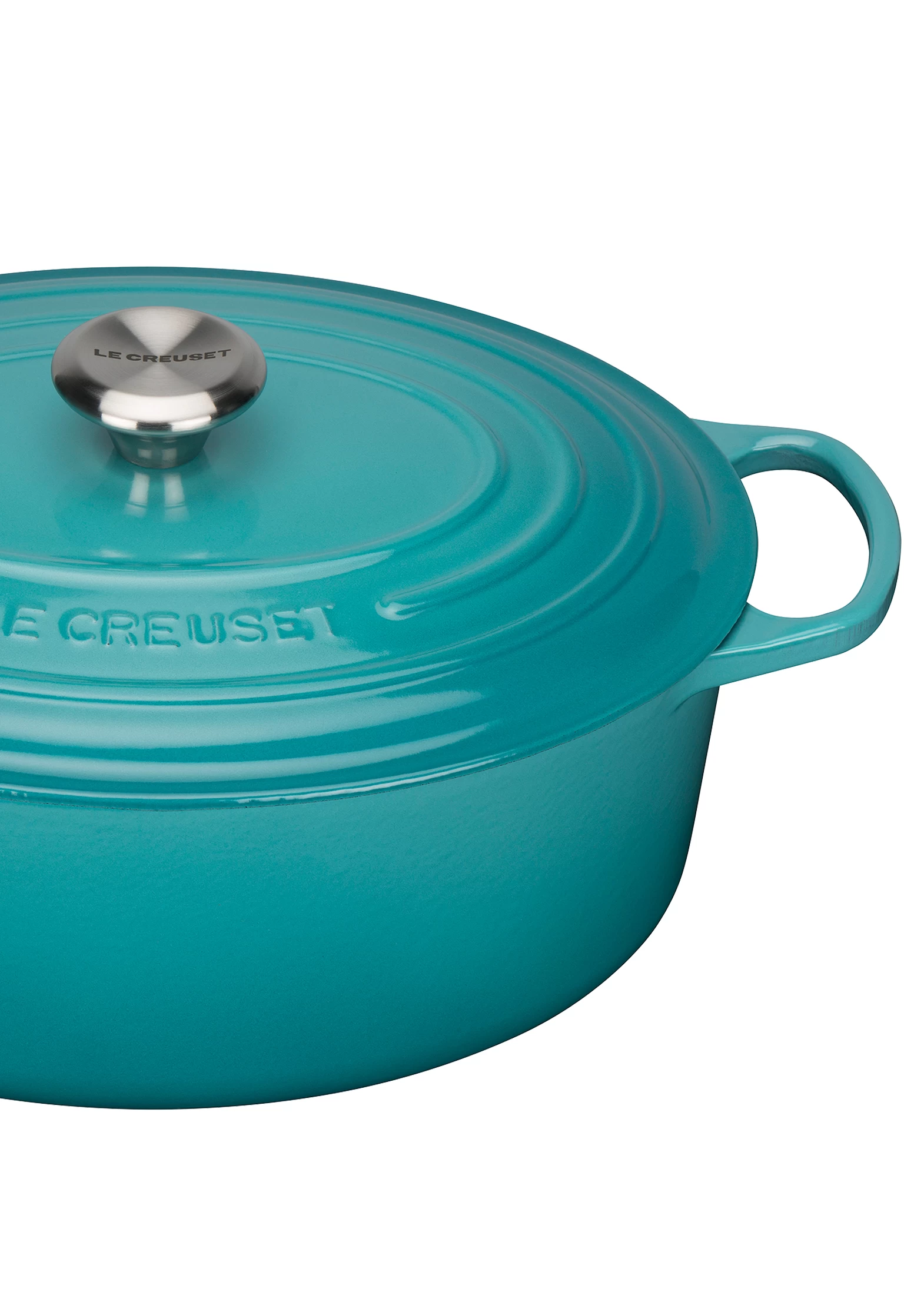 Le Creuset BRÄTER OVAL SIG 31 CM KARIBIK 4 Le Creuset BRÄTER OVAL SIG 31 CM KARIBIK – Bild 2