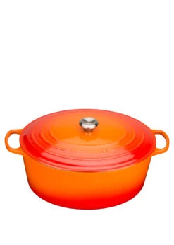 Le Creuset BRÄTER OVAL SIG 40 CM OFENROT