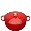 Le Creuset BRÄTER RUND SIG 20 CM KIRSCHROT -Köstliche Küche 0024147263982 1