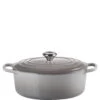 Le Creuset BRÄTER OVAL SIG 29 CM PERLGRAU -Köstliche Küche 0024147277538 1