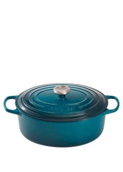 Le Creuset BRÄTER OVAL SIG 29 CM DEEP TEAL