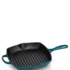 Le Creuset GRILLPFANNE QUADRATISCH SIG 26 CM DEEP TEAL -Köstliche Küche 0024147294153 1