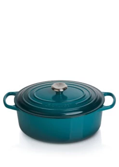 Le Creuset BRÄTER OVAL SIG 31 CM DEEP TEAL