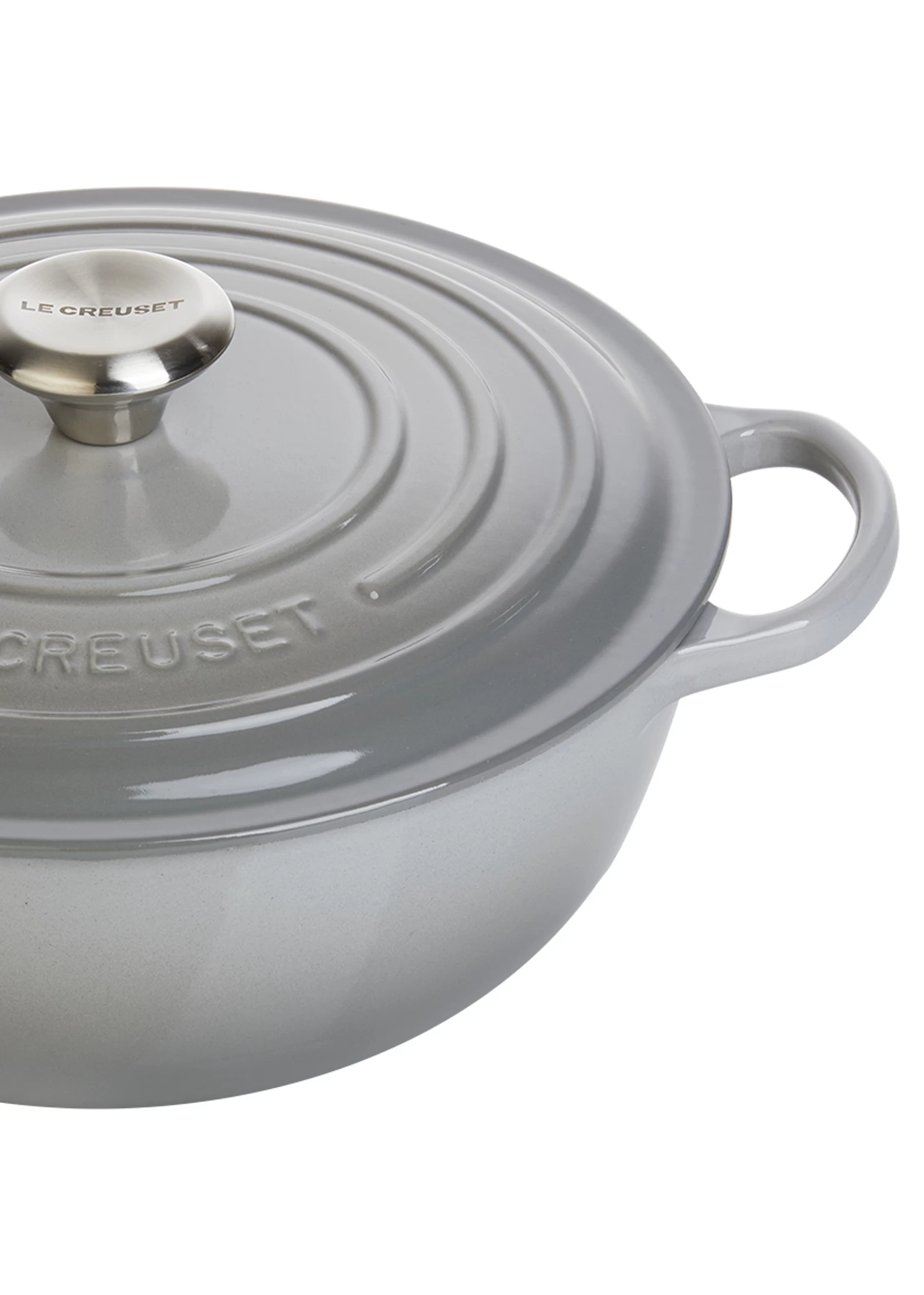 Le Creuset LA MARMITE SIG 26 CM PERLGRAU 4 Le Creuset LA MARMITE SIG 26 CM PERLGRAU – Bild 2