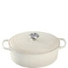 Le Creuset BRÄTER OVAL SIG 31 CM MERINGUE -Köstliche Küche 0024147303473 1