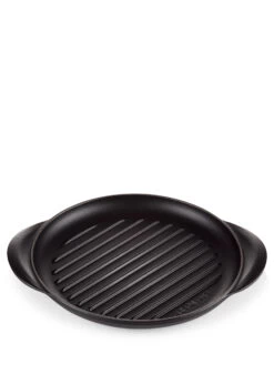 Le Creuset GRILLPLATTE RUND 25 CM SCHWARZ -Köstliche Küche 0024147305682 1