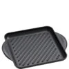 Le Creuset GRILLPLATTE QUADRATISCH 24 CM SCHWARZ -Köstliche Küche 0024147306122 1