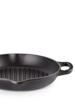 Le Creuset GRILLPLATTE RUND SIG 25 CM SCHWARZ -Köstliche Küche 0024147306993 2