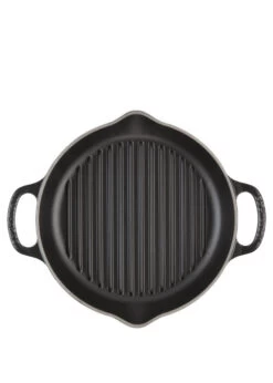 Le Creuset GRILLPLATTE RUND SIG 25 CM SCHWARZ -Köstliche Küche 0024147306993 4