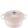 Le Creuset BRÄTER RUND SIG 20 CM SHELL PINK -Köstliche Küche 0024147308324 1