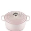 Le Creuset BRÄTER RUND SIG 24 CM SHELL PINK -Köstliche Küche 0024147308348 1
