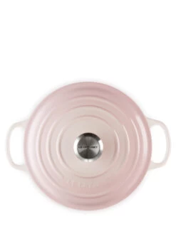 Le Creuset BRÄTER RUND SIG 24 CM SHELL PINK -Köstliche Küche 0024147308348 3