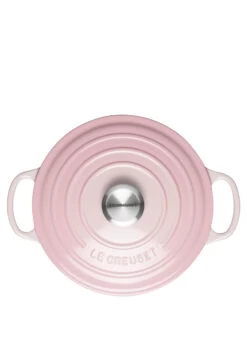 Le Creuset BRÄTER RUND SIG 24 CM SHELL PINK -Köstliche Küche 0024147308348 4