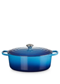 Le Creuset BRÄTER OVAL SIG 29 CM AZURE