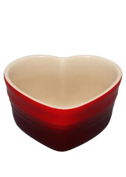 Le Creuset HERZFÖRMCHEN KIRSCHROT