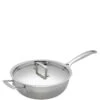 Le Creuset 3-PLY SAUTÉPFANNE ANTIHAFT MIT DECKEL 24 CM -Köstliche Küche 0630870042215 1