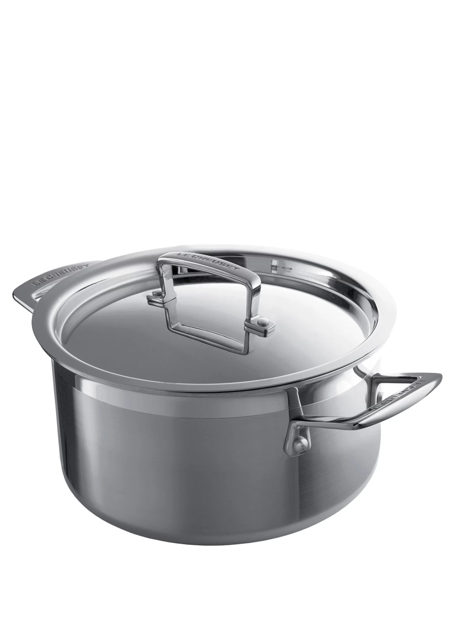 Le Creuset 3-PLY BRATENTOPF 20 CM 3 Le Creuset 3-PLY BRATENTOPF 20 CM