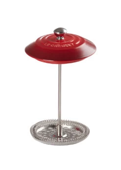 Le Creuset KAFFEE-BEREITER KIRSCHROT -Köstliche Küche 0630870076845 3