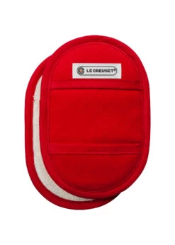 Le Creuset TOPF-GRIFFSCHUTZ 2 STÜCK KIRSCHROT