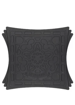 Le Creuset MAGNETISCHER UNTERSETZER 2ER-SET SCHWARZ