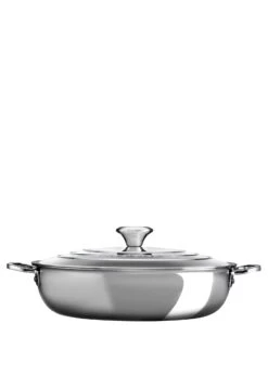 Le Creuset 3-PLY PLUS PROFIPFANNE 30 CM 8 Le Creuset 3-PLY PLUS PROFIPFANNE 30 CM -Köstliche Küche 0630870155229 3