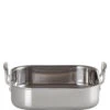 Le Creuset 3-PLY BRATREINE QUADRATISCH 26 CM