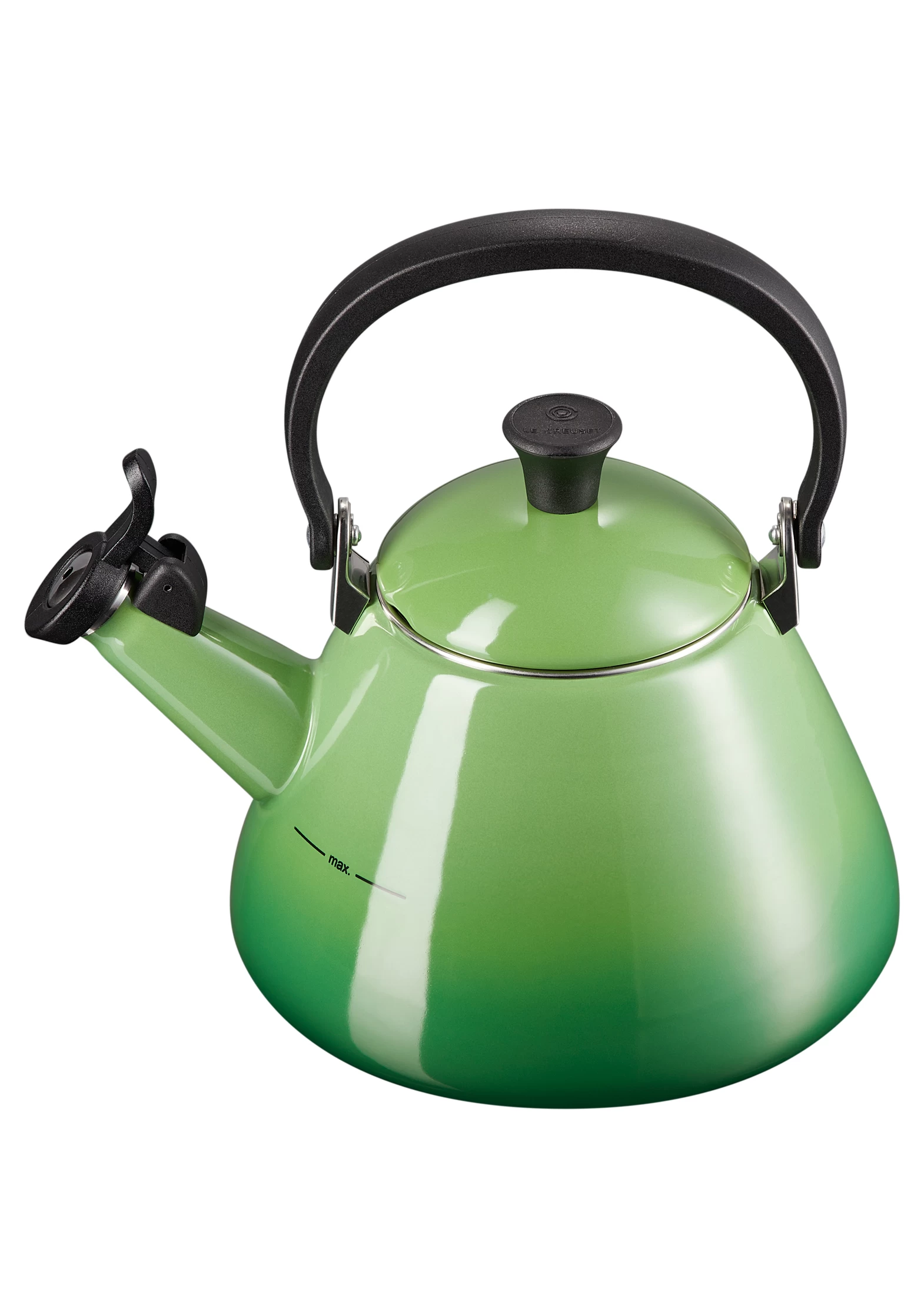 Le Creuset Wasserkessel Kone Bamboo Green 4 Le Creuset Wasserkessel Kone Bamboo Green – Bild 2
