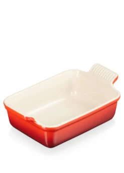 Le Creuset AUFLAUFFORM TRADITION 19 CM KIRSCHROT -Köstliche Küche 0843251102471 3